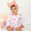 Long Sleeve Zipper Romper - Ally