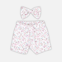 Floral Bike Shorts - Auriella