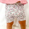 Floral Bike Shorts - Auriella