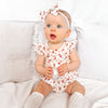 Short Sleeve Zipper Romper - Avery