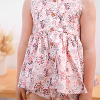 Peplum Top Set - Azalea