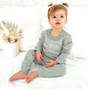 Crew Neck Logo Jumper - Basil