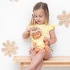 Cozy Short Sleeve Flutter - Buttercup