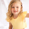 Cozy Short Sleeve Flutter - Buttercup