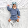 Chunky Knit Bloomers - Marine