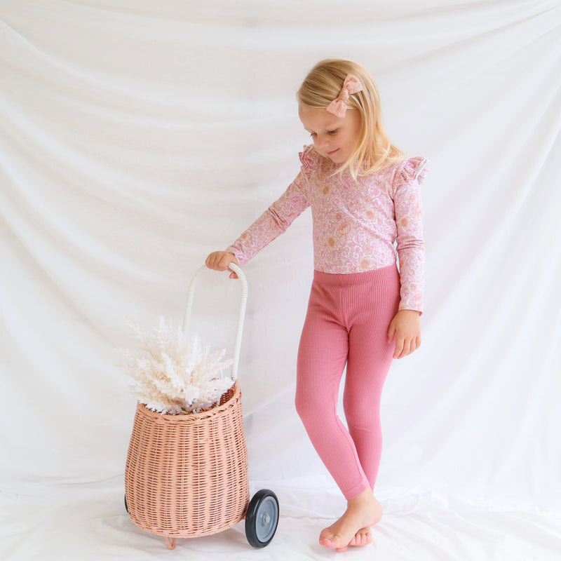 Cozy Leggings - Cinder-Rose