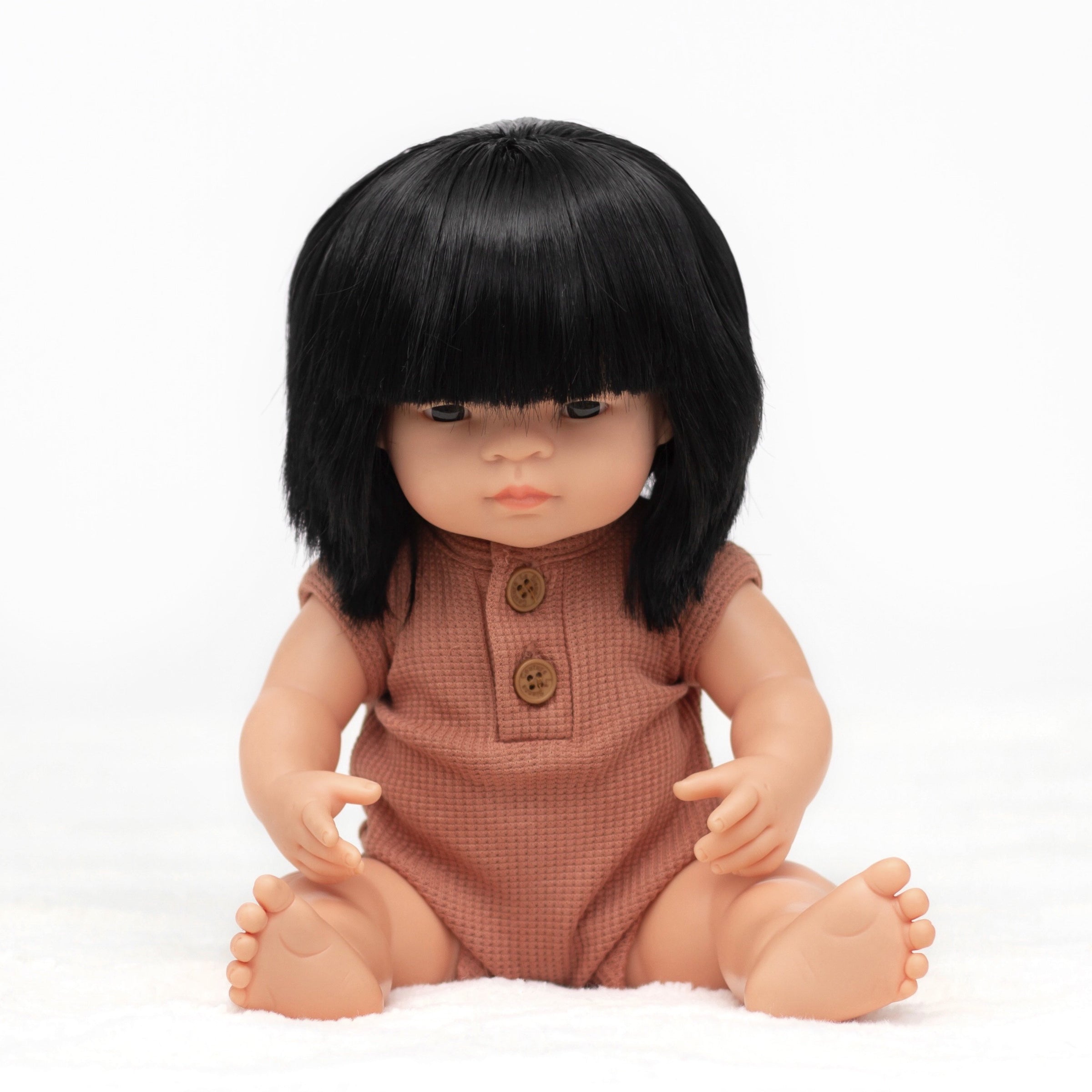 Dolly - Clay Waffle Alfie Romper