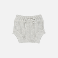 Chunky Knit Bloomers - Cloud Grey