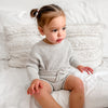 Chunky Knit Bloomers - Cloud Grey