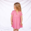 Cozy Basic SS Dress - Berry