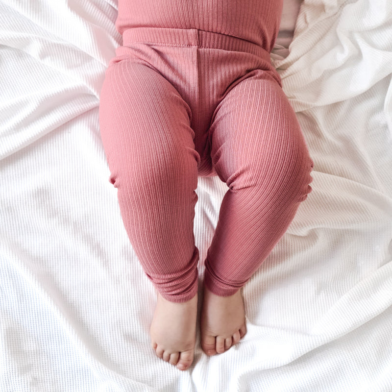 Cozy Leggings - Cinder-Rose