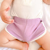 Cozy Two Tone Shorts - Deep Orchid