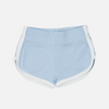 Cozy Two Tone Shorts - Dove Blue