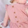 Noella Bubble Romper - Dusty Pink