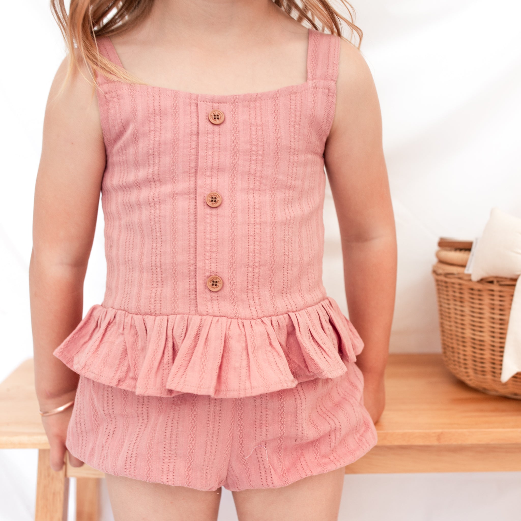 Posie Shorts - Dusty Pink Noella