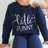 Easter Personalised Crew Neck - Little Bunny - Navy