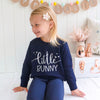Easter Personalised Crew Neck - Little Bunny - Navy