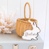 Easter Tag - Bunny + Name Cut Out
