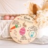 Wooden Sign - Dear Easter Bunny... - UV Printed