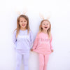Easter Personalised Crew Neck - Honey Bunny - Lilac