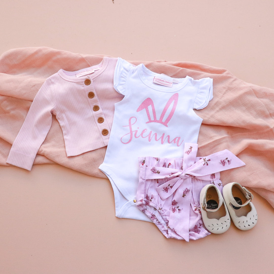 Easter Name + Ears - Vinyl - Custom Name