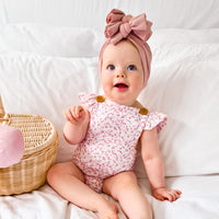 Muslin Button Romper - Eliana