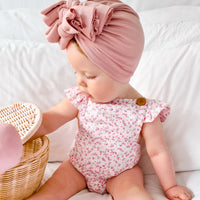 Muslin Button Romper - Eliana