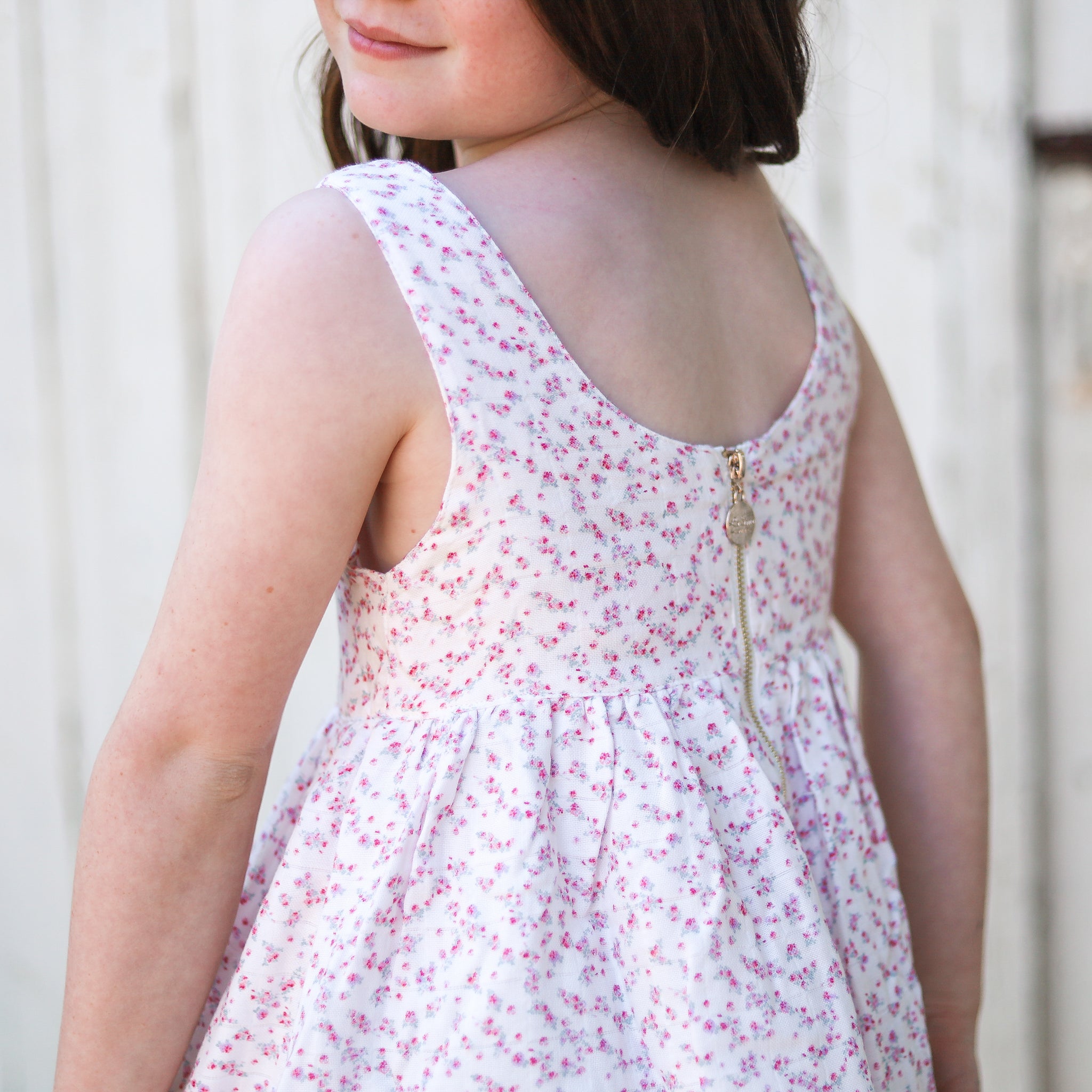 Muslin Zipper Dress - Eliana
