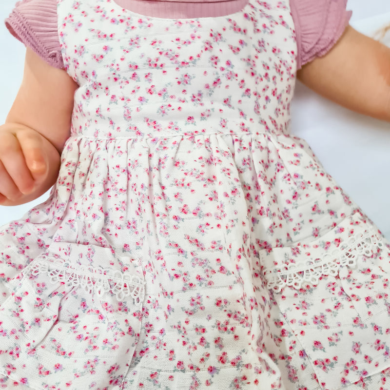 Muslin Zipper Dress - Eliana