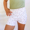 Floral Bike Shorts - Elyce