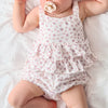 Muslin Ruffle Peplum Top - Elyse