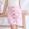 Floral Cord Skirt - Emmie