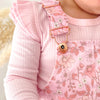 Cozy Long Sleeve Flutter - Petal Pink