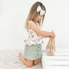 Cord Skirt - Sage
