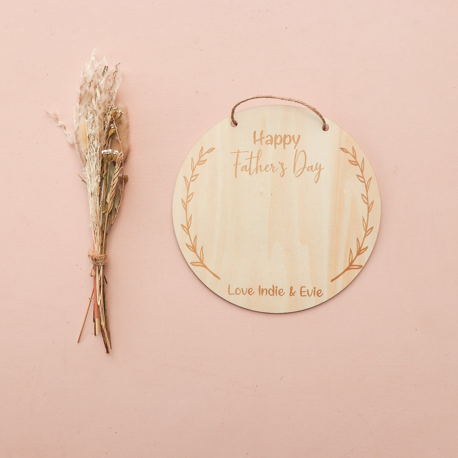 Father's Day Photo Plaque - Happy Father's Day