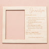 Photo Frame - Grandfather Definition