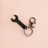 Black Acrylic Keyring - We're Nuts about you!