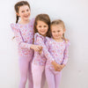Floral Long Sleeve Flutter - Junie