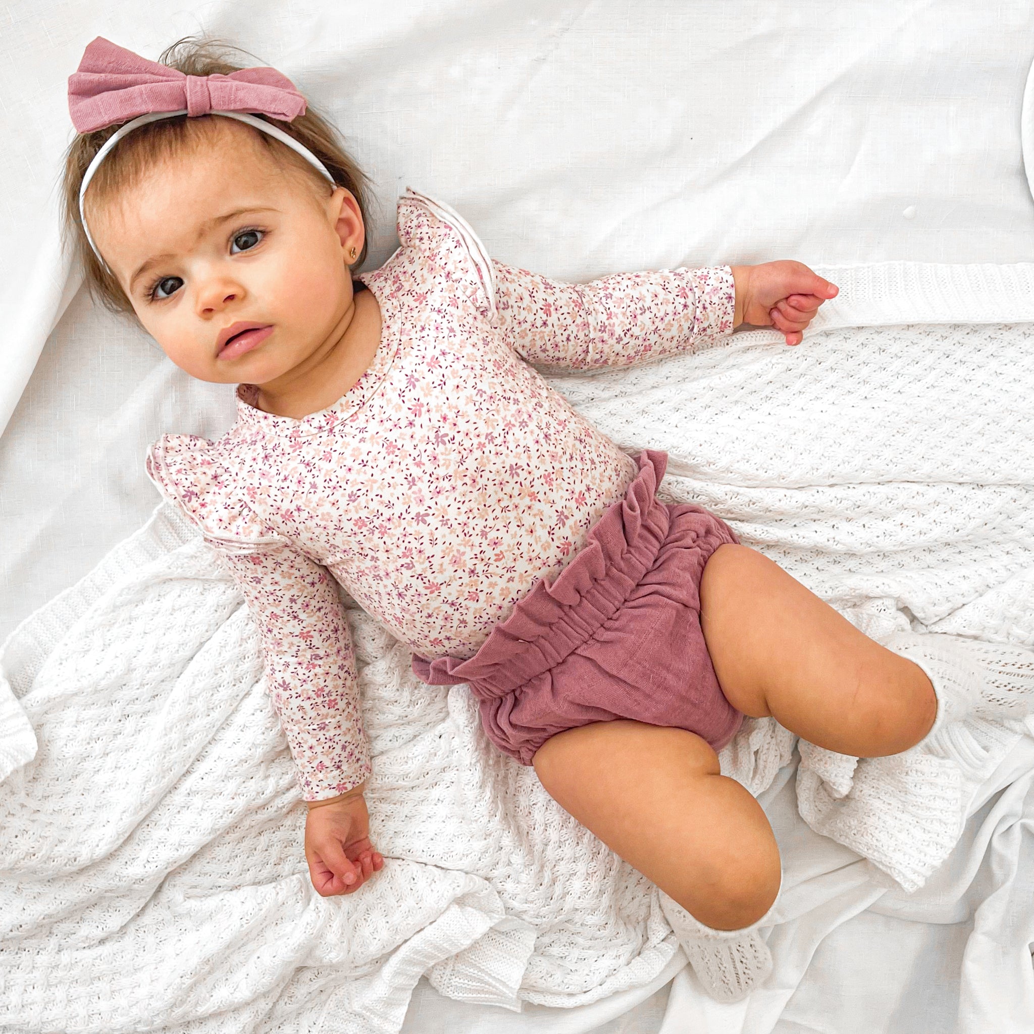 Muslin Bloomers - French Rose