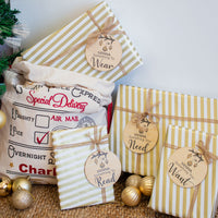 Wooden Gift Tags - Custom Name