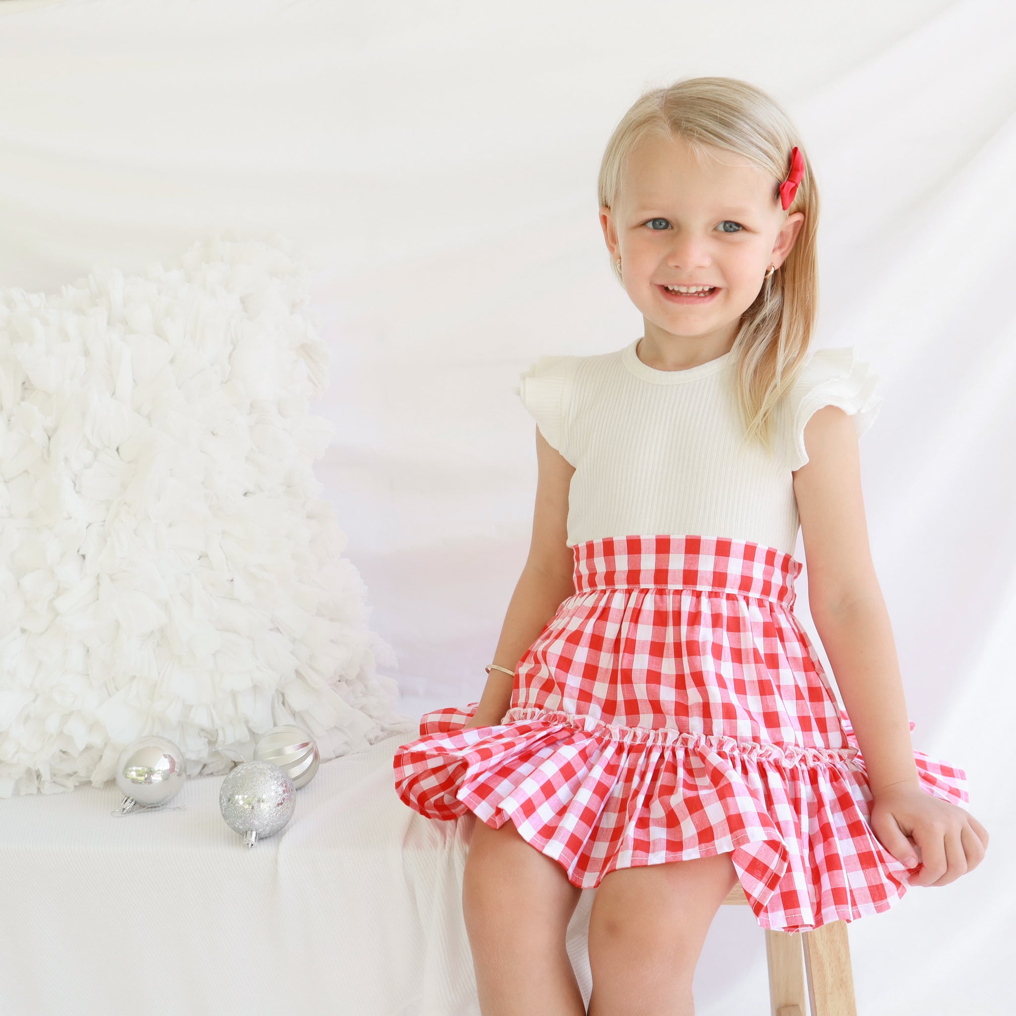 Ruffle Skirt Headband La Sienna Couture