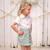 Cord Skirt - Sage