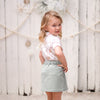 Cord Skirt - Sage