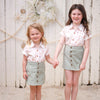 Cord Skirt - Sage