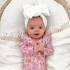 Floral Long Sleeve Flutter - Junie