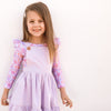 Floral Long Sleeve Flutter - Junie