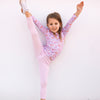 Floral Long Sleeve Flutter - Junie