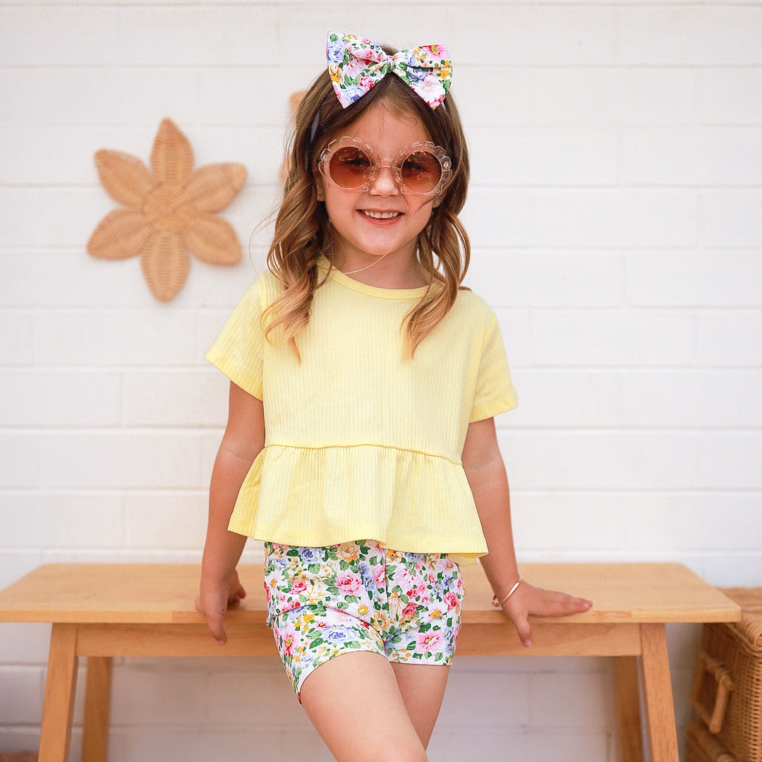 Floral Bike Shorts - Kenzie (Coming Soon)