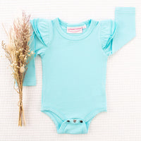 Long Sleeve Flutter - Arctic