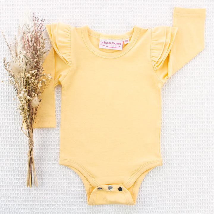 Long Sleeve Flutter - Mango